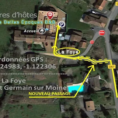 Les Belles Epoques - Proche Puy Du Fou Bed & Breakfast 3*